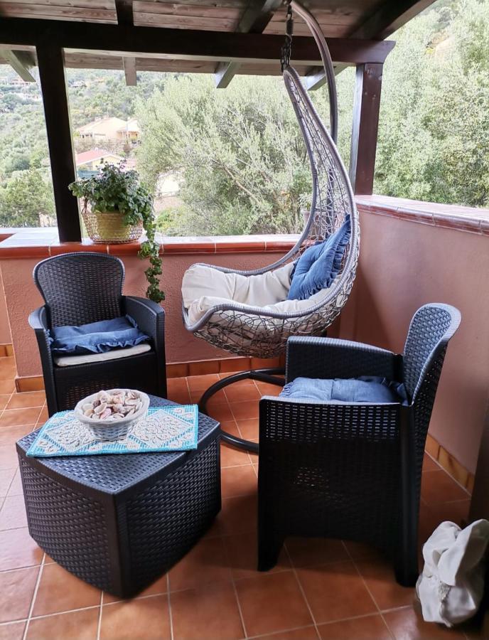 Villa Sole Vista Mare Super Panoramica Costa Rei Esterno foto