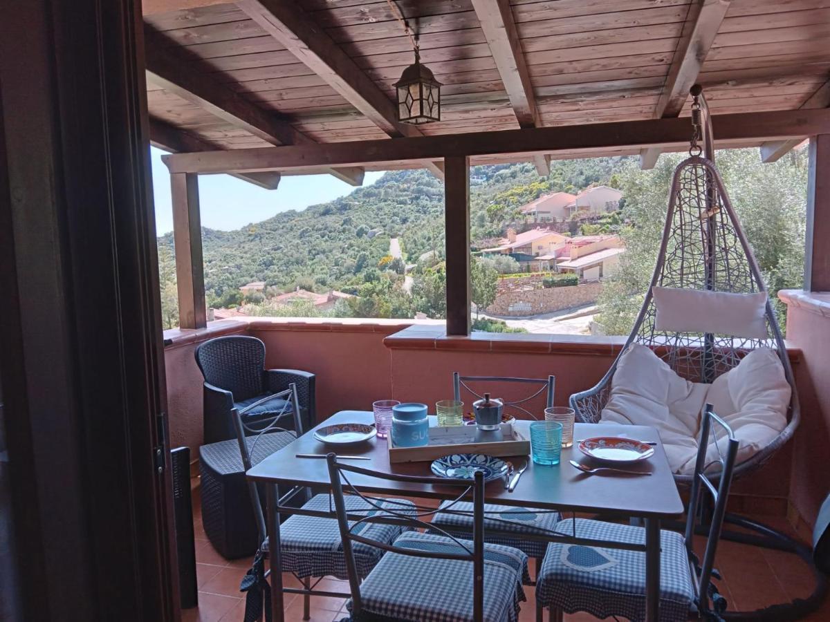 Villa Sole Vista Mare Super Panoramica Costa Rei Esterno foto
