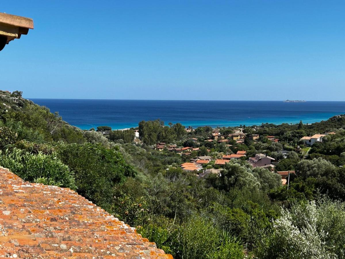 Villa Sole Vista Mare Super Panoramica Costa Rei Esterno foto