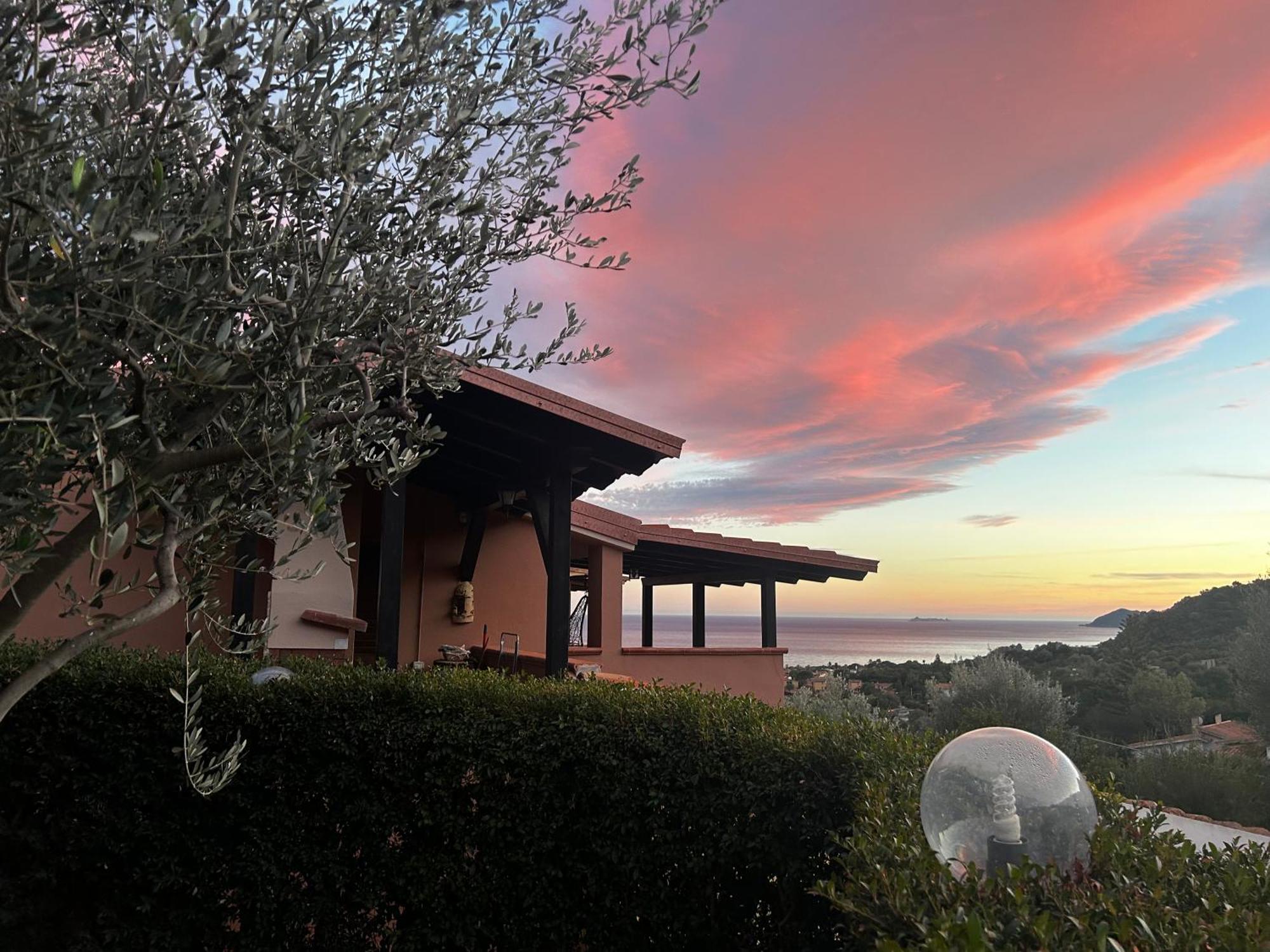Villa Sole Vista Mare Super Panoramica Costa Rei Esterno foto