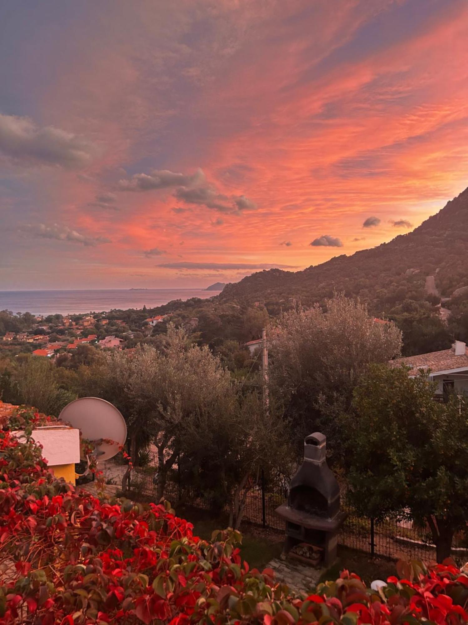 Villa Sole Vista Mare Super Panoramica Costa Rei Esterno foto