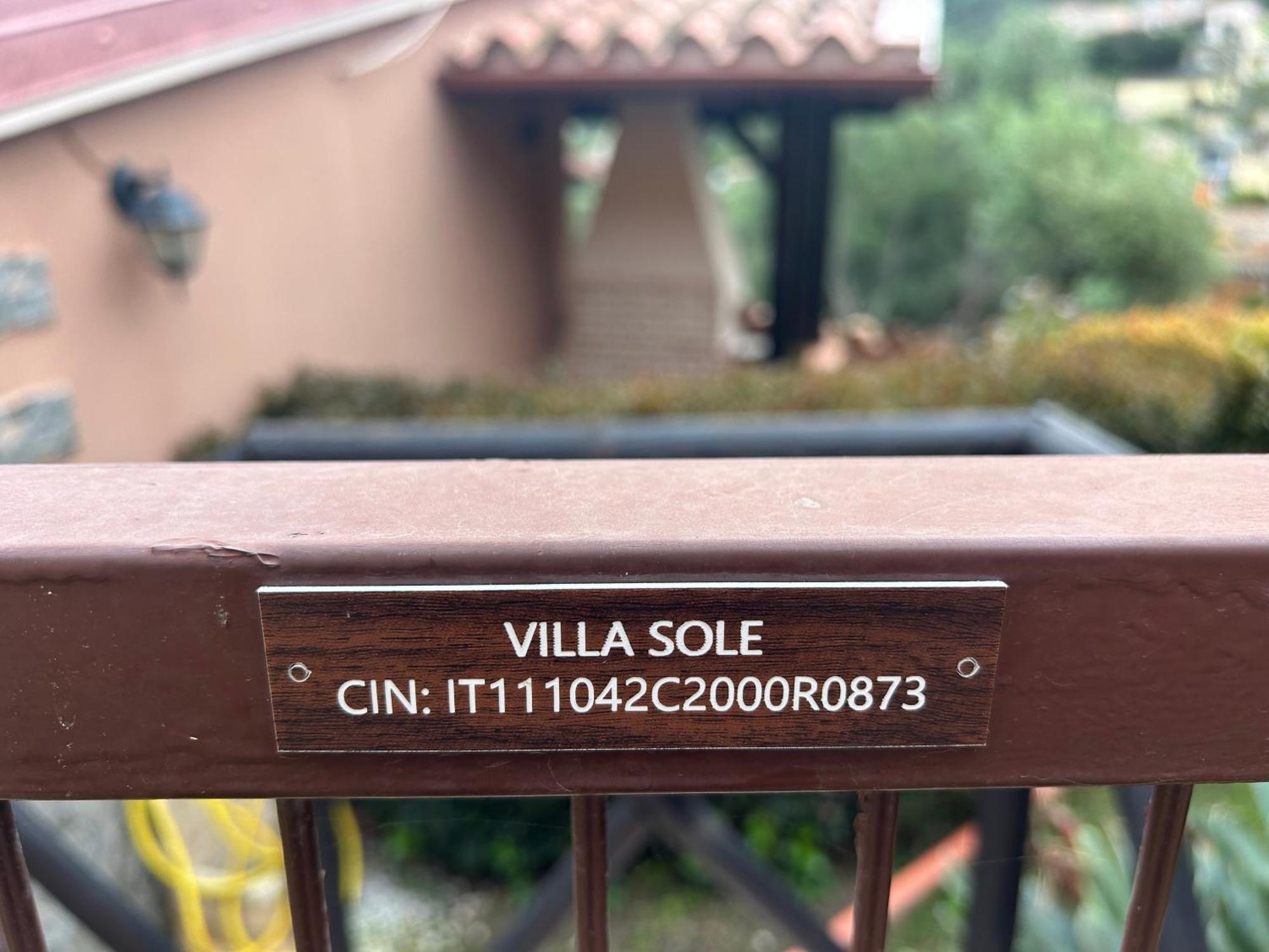 Villa Sole Vista Mare Super Panoramica Costa Rei Esterno foto
